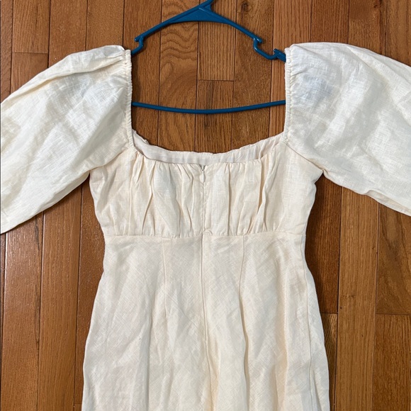 Dissh Lilah Linen Midi Dress Size 2 - Picture 8 of 11